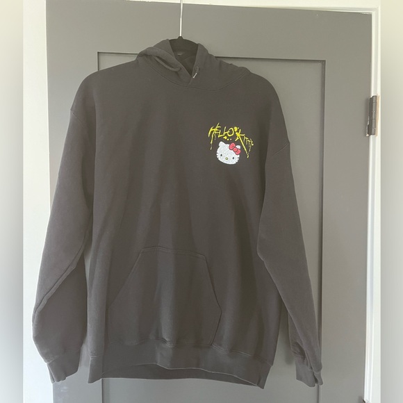 Hello Kitty Other - Vintage Hello Kitty rocker vintage style hoodie NWT Sz L